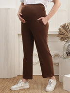 Women Straight-Fit Maternity Track Pants