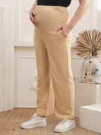 Women Straight-Fit Maternity Track Pants