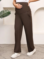 Women Straight-Fit Maternity Track Pants