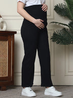 Women Straight-Fit Maternity Track Pants