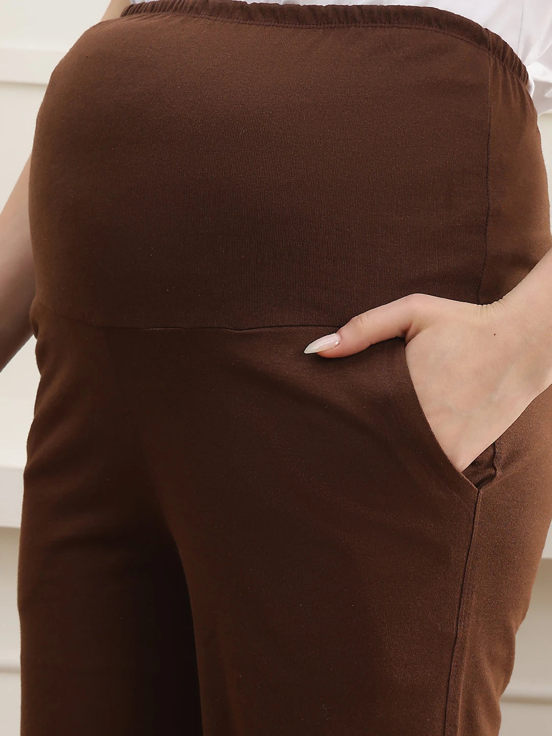 Women Straight-Fit Maternity Track Pants