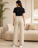 Women’s Bottom Floral Print Maternity Track Pants