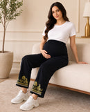 Women’s Bottom Floral Print Maternity Track Pants